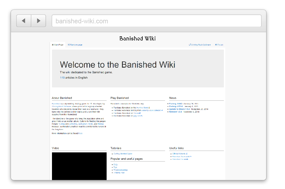 Banished Wiki Screenshot